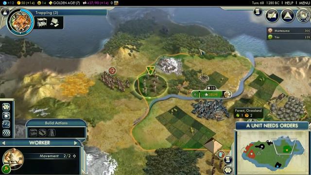 Let's Play Civilization V: Planet Bollywood; (Immortal difficulty) part 1 смотреть онлайн