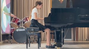 В. А. Моцарт Сонатина ля мажор 1 часть/ Дементьева Милана