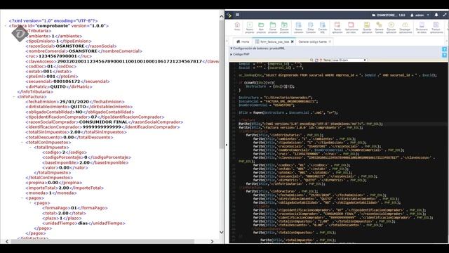 Generar Archivo XML para Facturación Electrónica Scriptcase | OSANSTORE смотреть онлайн