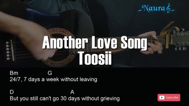 Toosii - Another Love Song Guitar Chords Lyrics смотреть онлайн
