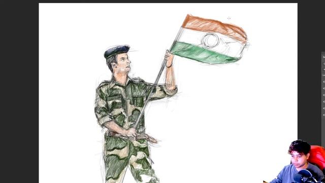 Independence Day | live sketch | Digital Sketch | facecam | Sketch Secrets смотреть онлайн
