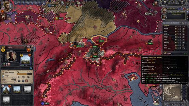 Crusader Kings 2 Rome Rising - Episode 34 | Border Cleanup | Ck2 Modded Gameplay смотреть онлайн