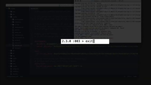 Rails Environment Variables - Explanation and Tutorial смотреть онлайн