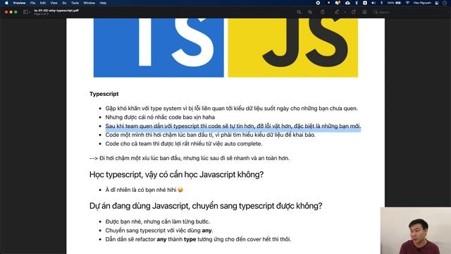 Typescript: 01-02 - Lựa chọn giữa Javascript và Typescript? ? смотреть онлайн