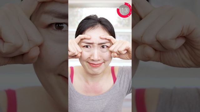 Orbicularis Oculi Exercise to Lift Eyelids without Botox #shorts смотреть онлайн