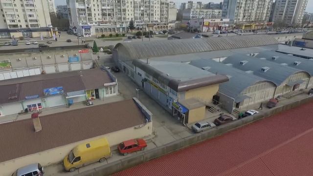 Евпатория.Аэросъёмка.Проспект Победы. ТЦ Пассаж Видео от - март 2021 смотреть онлайн