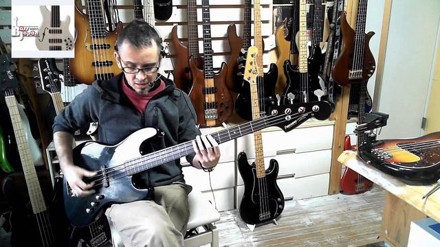 Fender Jazz Bass Type: Fernandes JBR45 '84 BASS DEMO смотреть онлайн