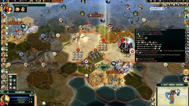 Let's Play Civilization V: Brave new world - Drinking with Diety part 5 смотреть онлайн