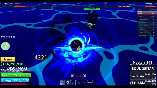 The Best Portal + cdk Combo With All Fighting Style (Blox Fruits 30M Bounty Hunting) смотреть онлайн