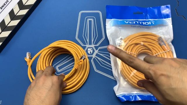 Vention Kabel LAN Gigabit Ethernet RJ45 Cat.6/6A SSTP Double-Shielded S/FTP