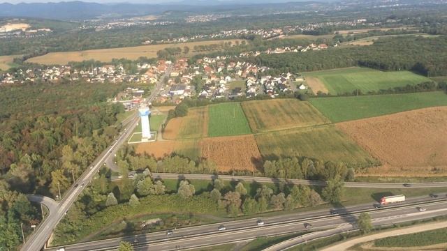 Approche aéroport Bâle Mulhouse / Landing Basel Mulhouse Airport HOP AIR FRANCE смотреть онлайн