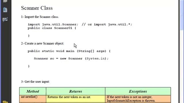 Java Lesson 18 - Scanner Class 01 - Why and How смотреть онлайн