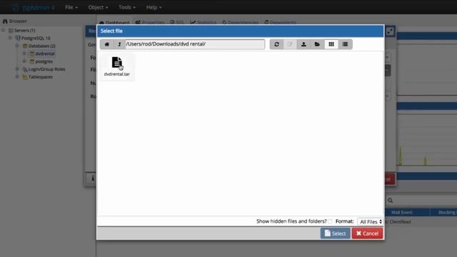 How To Install Database dvdrental sur pgadmin смотреть онлайн
