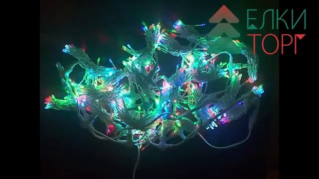 Гирлянда занавес, LED 640 ламп, 3х3.2 м., (мультицвет) Winner (43-5536) смотреть онлайн