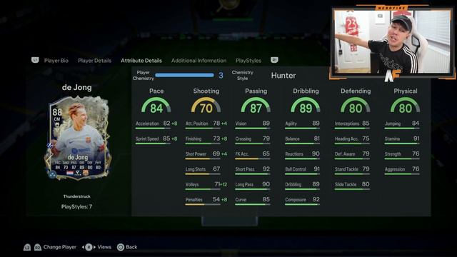 Is 88 Thunderstruck De Jong WORTH IT? (REVIEW)🧐 FC 24 Ultimate Team! смотреть онлайн