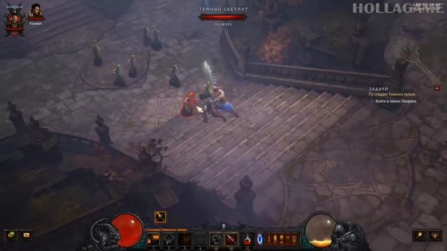 Прохождение Diablo III - Акт 1. Замок Леорика (#12) смотреть онлайн
