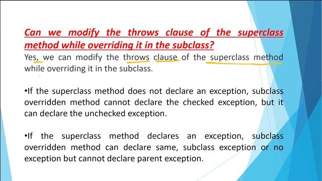 method overriding || overriding || interview questions смотреть онлайн