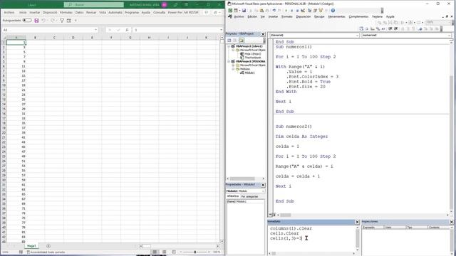 Curso Básico de Macros en Excel. La propiedad Cells(x,y) смотреть онлайн