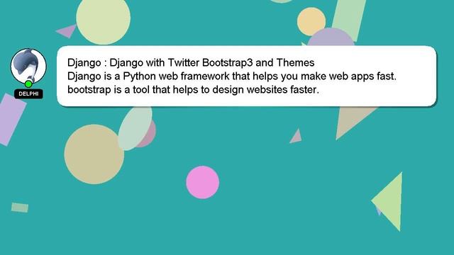 Django : Django with Twitter Bootstrap3 and Themes смотреть онлайн