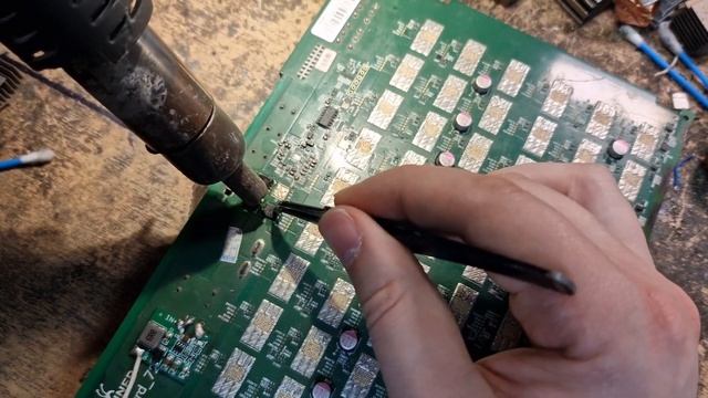 Antminer L3+ (Ремонт хеш-платы) Ситуация 4 смотреть онлайн