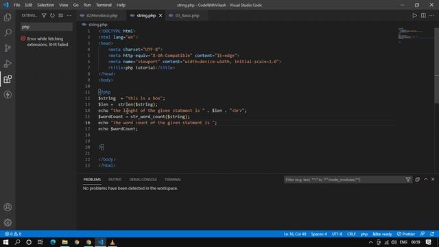 Everything About String in PHP | Php Tutorial in Hindi | HIC смотреть онлайн