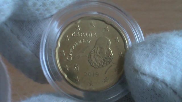 Испания 20 евроцентов, 2019 смотреть онлайн