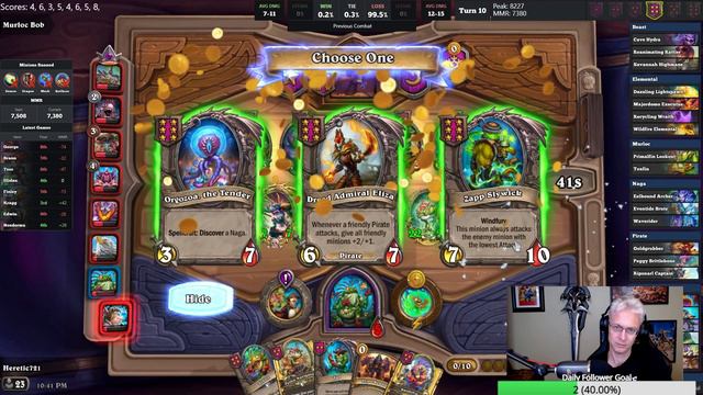 Flurgl's Scary Pet!? Funglemancer Flurgl Hearthstone Battlegrounds Gameplay смотреть онлайн