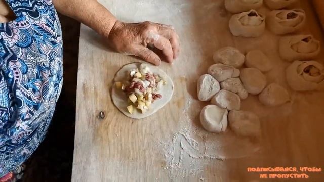 Ну, оОчень вкусные Манты! "Мое Подворье" смотреть онлайн