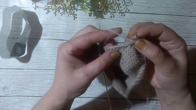 МК носки мужские на круговых спицах /Пятка "Бумеранг" смотреть онлайн