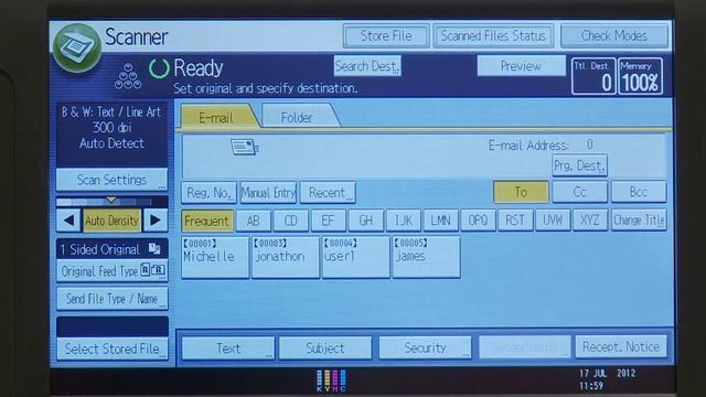 Scan on Ricoh devices смотреть онлайн
