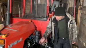 Модернизированный #трактор Уралец