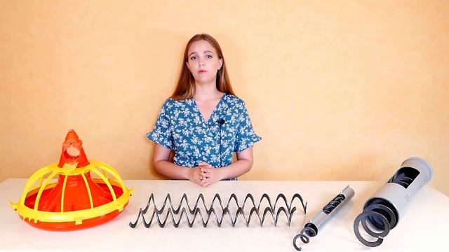 Гибкая шнековая спираль, обзор, преимущества использования / Flexible feed auger / Ciplenok.com смотреть онлайн