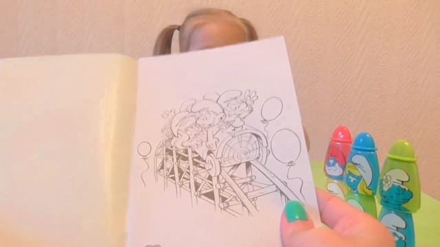 Смурф набор чупа чупс Smurf markers chupa chups смотреть онлайн