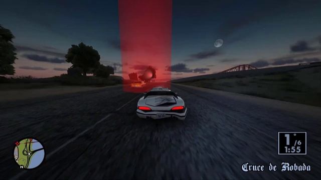 GTA San Andreas DIRECTX 3.0 Freeroam,RACE, graficos next gen смотреть онлайн