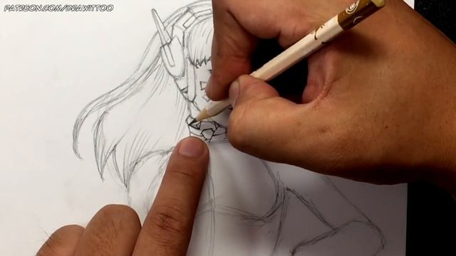How to Draw D.VA (Overwatch) | Narrated Easy Step-by-Step Tutorial смотреть онлайн