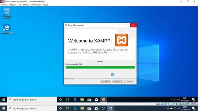 Como instalar XAMPP 7.3.9 en Windows 10 2019 смотреть онлайн