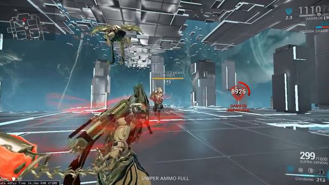 WARFRAME - Harrow Highlights: Supra Vandal (Minigun Vandal) смотреть онлайн