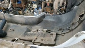 Как выровнять пластиковый бампер