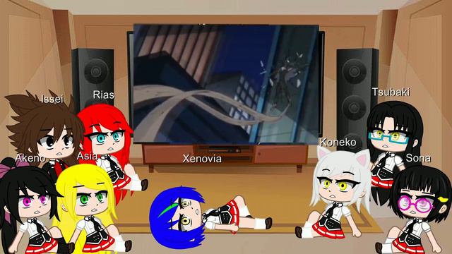 dxd le clan germory y sitri reacciona el spectacular spiderman