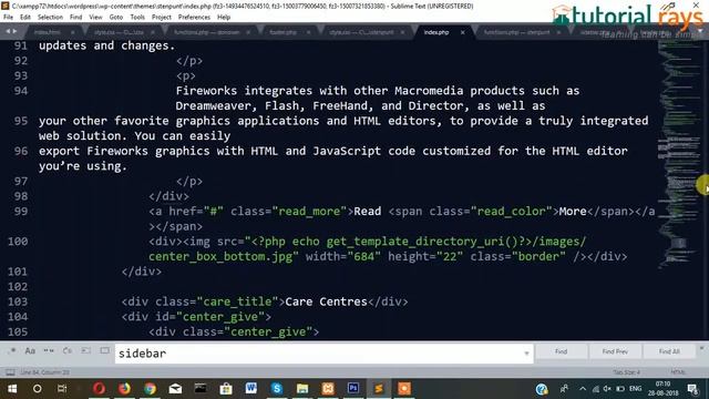 3 PSD to WordPress using Visual Editor смотреть онлайн