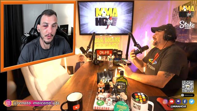 #570 - Renato Moicano: "Tenho muito a ganhar lutando com o Pimblett" смотреть онлайн