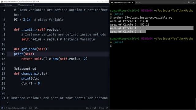 Class Variable and Instance Variable | EP 17| ZERO TO HERO PYTHON SERIES | Let's Code Together смотреть онлайн