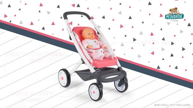 Smoby kočárek Trio Pastel Maxi & Quinny 3v1 смотреть онлайн