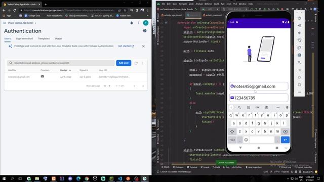 Sign Out in Kotlin || FireBase смотреть онлайн