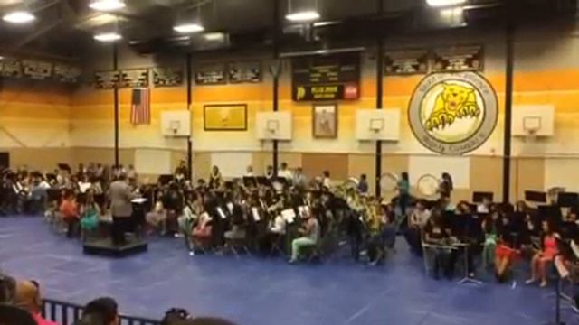 Miller Jordan Cougars fight song beginners 6th grade band смотреть онлайн