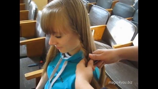 Видеоруководство Прическа «Корзинка» смотреть онлайн
