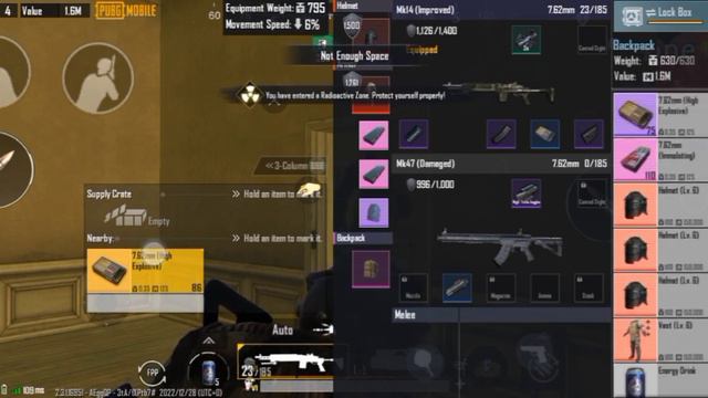 Total 2.4M loot Metro royale pubg . Solo vs Squad gameplay by @pubgqueen. So much loot. I need bag, смотреть онлайн