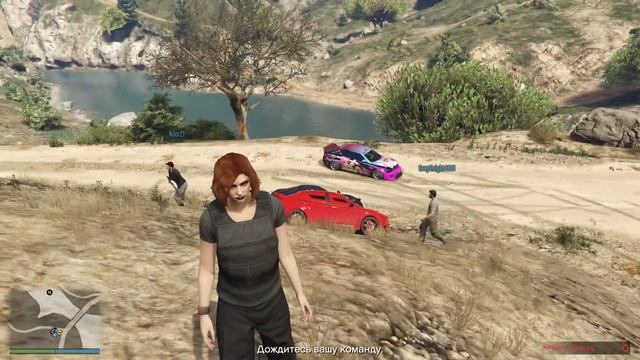 GTA V (НЕ РП) - Проходим Первое ограбления с нуля. #3 смотреть онлайн