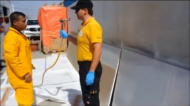 Wagner And OTAL Training Sika Staff For Application At OTAL