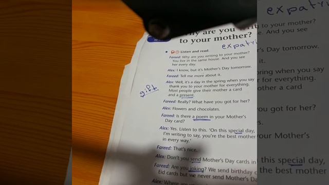 unit one lesson one why are you writing to your mother الخامس اعدادي درس الاول смотреть онлайн